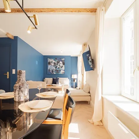 Lejlighed Maison Bleue, Apparts'hotel Premium En Vieille-ville Boulogne-sur-Mer